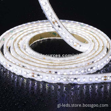 Temperature sensing dimmable LED light strip